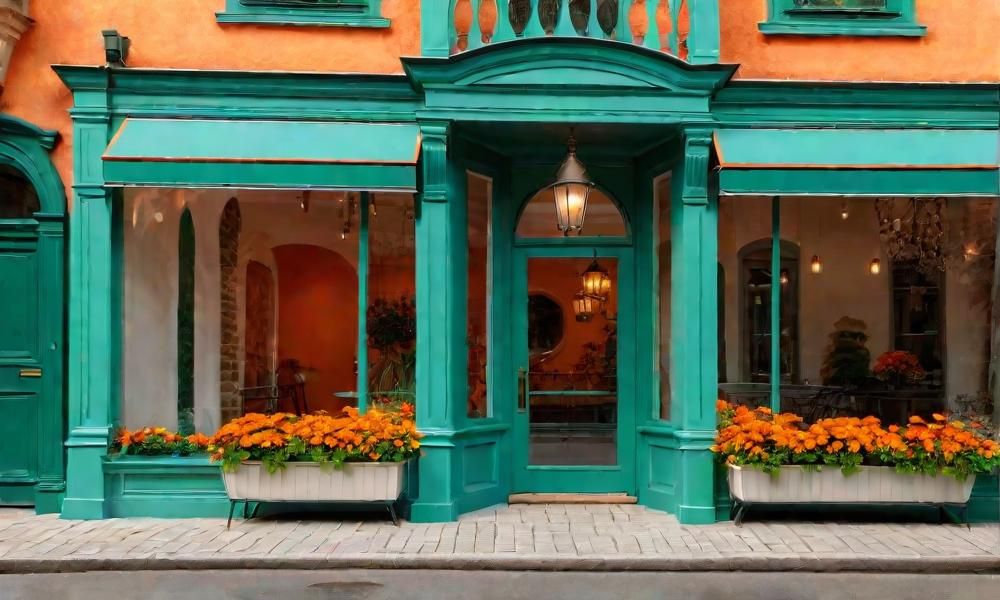 Local business storefront